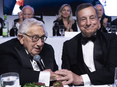 Henry Kissinger e Mario Draghi