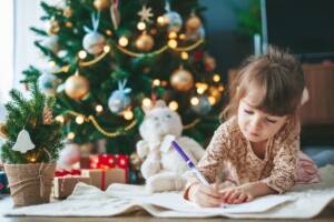 bambina lettera babbo natale