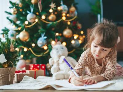 bambina lettera babbo natale