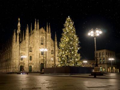 duomo milano albero natale feste