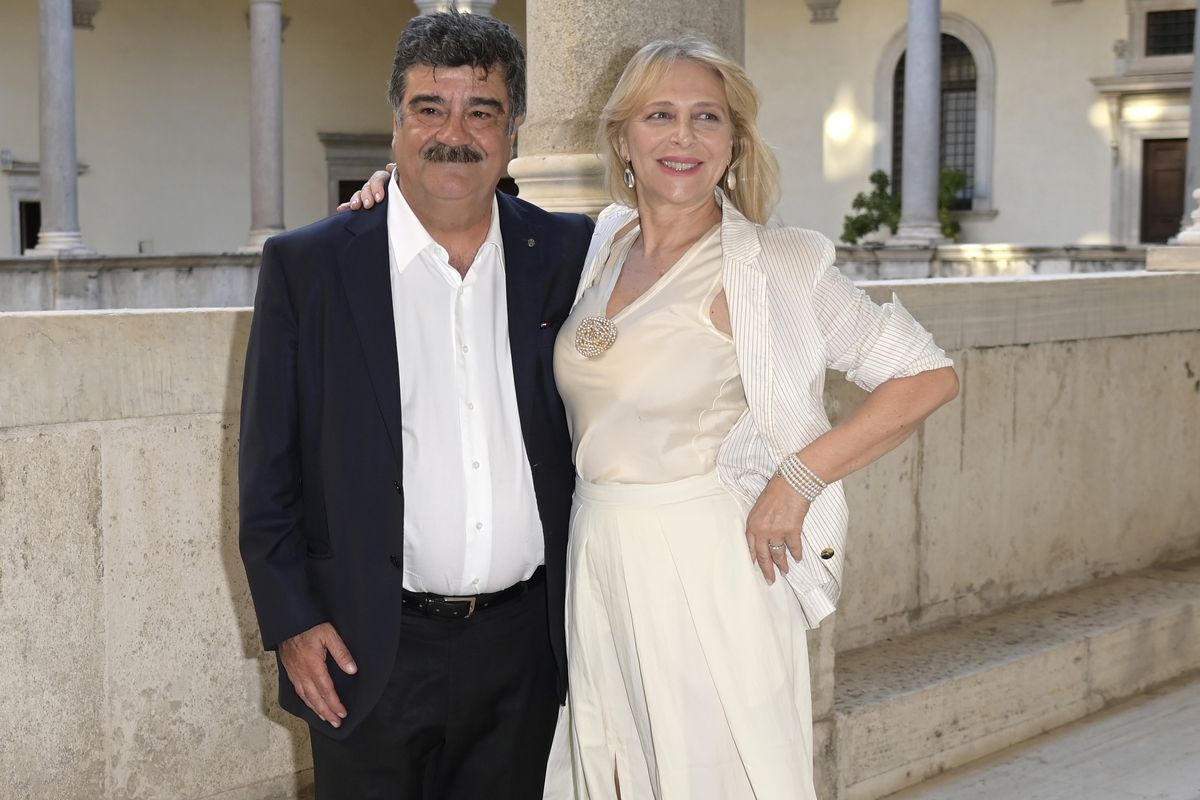 Francesco Pannofino e Emanuela Rossi