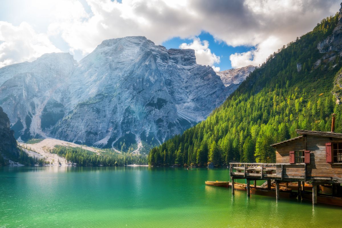 Lago di Braies Dolomiti Trentino Alto Adige