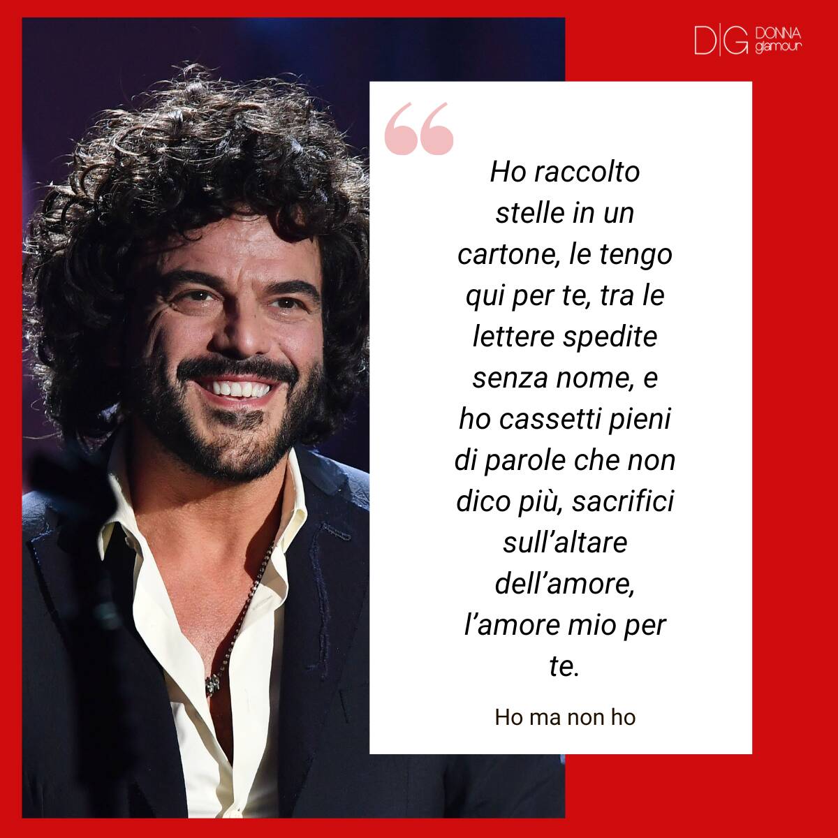 infografica su frasi francesco renga