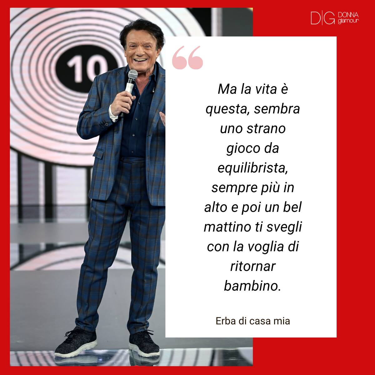 infografica su frasi massimo ranieri