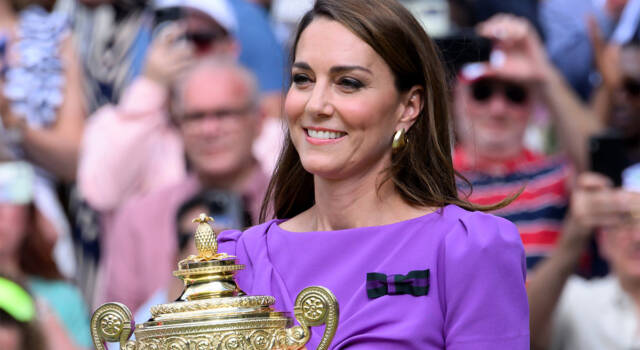 Kate Middleton raggiante a Wimbledon, ma un dettaglio non passa inosservato