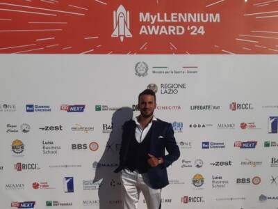 Daniele Bartocci talento top al Myllennium Award 2024: spettacolo a Roma