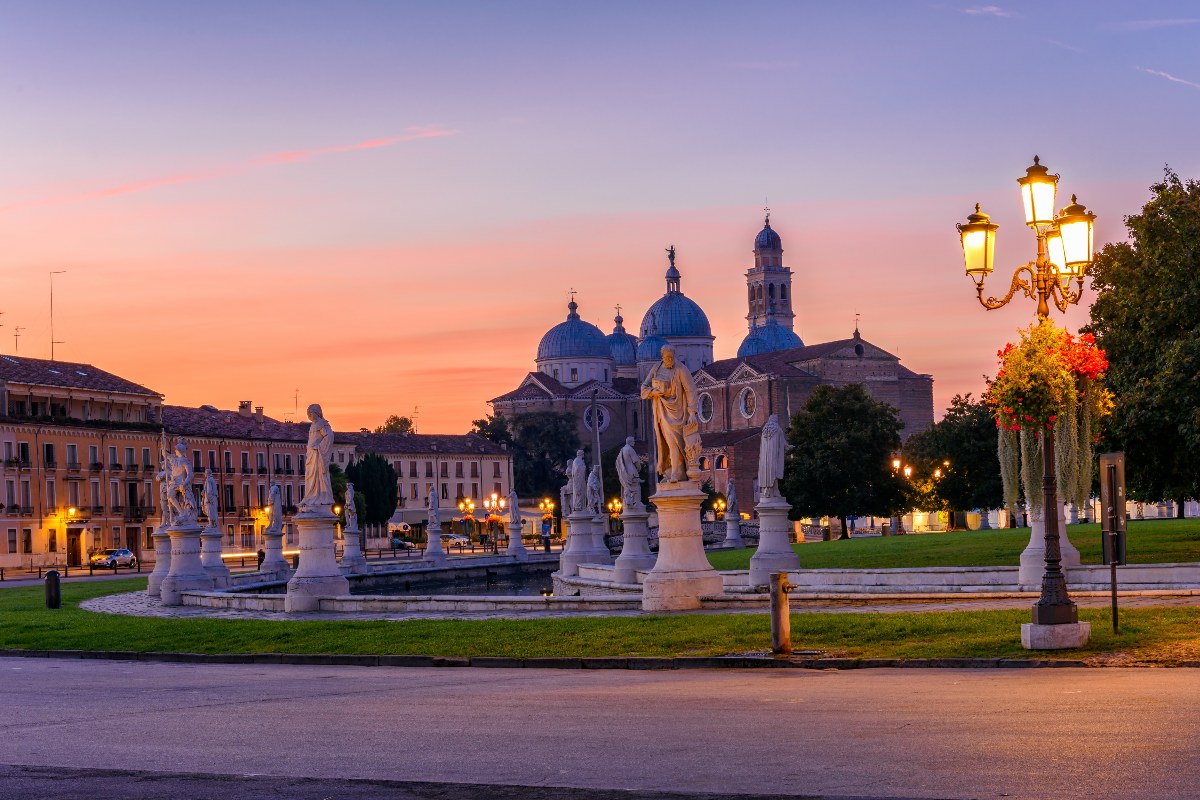 Veduta della Basilica di Santa Giustina a Padova