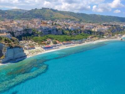 Panoramica di Tropea in Calabria