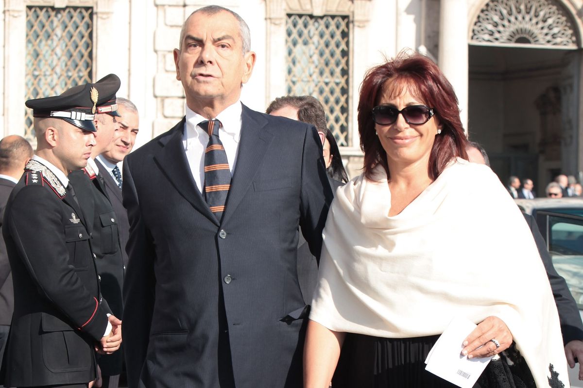 Luca Giurato e Daniela Vergara