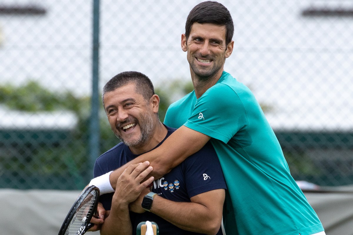 Ulises Badio e Novak Djokovic