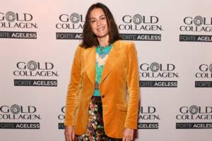 Yasmin Le Bon, “Gold Collagen”, 23 maggio 2024, Londra. Foto scattata da Dave Benett