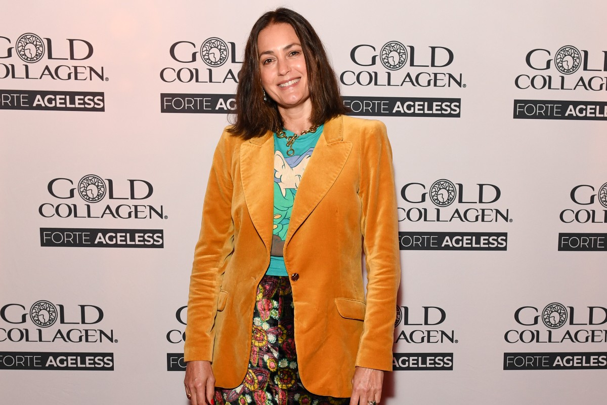 Yasmin Le Bon, “Gold Collagen”, 23 maggio 2024, Londra. Foto scattata da Dave Benett