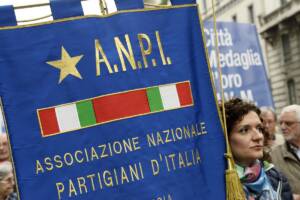 Manifestazione organizzata dall'ANPI con una grande partecipazione.