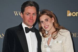 Edoardo Mapelli Mozzi e la Principessa Beatrice di York alla Wonderland Gala di Borne, dove la Principessa è stata annunciata come nuova patrona, presso il V&A di Londra il 6 marzo 2025