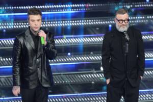 Fedez e Marco Masini a Sanremo 2025